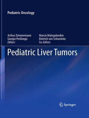cover image of Pediatric Liver Tumors